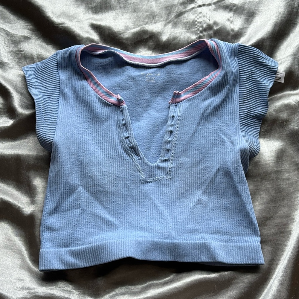 Urban Outfitters Cropped Shirt